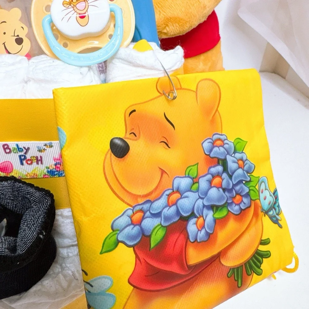 Winnie the Pooh Diaper Cake, Baby Shower Gift